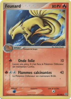 Carte Feunard de l'extension EX Émeraude, numéro 38/106