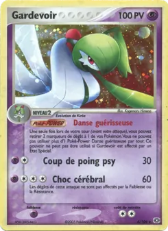 Carte Gardevoir de l'extension EX Émeraude, numéro 4/106
