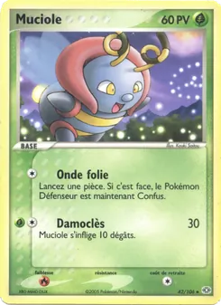 Carte Muciole de l'extension EX Émeraude, numéro 42/106