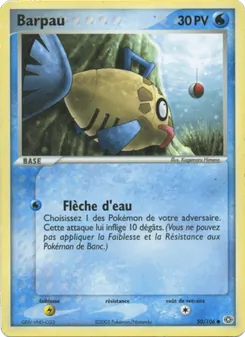 Carte Barpau de l'extension EX Émeraude, numéro 50/106