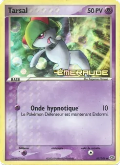 Carte Tarsal de l'extension EX Émeraude, numéro 61/106