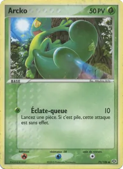 Carte Arcko de l'extension EX Émeraude, numéro 70/106