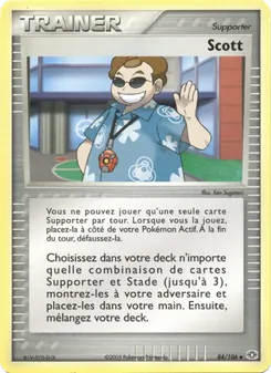 Carte Scott de l'extension EX Émeraude, numéro 84/106