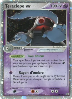 Carte Teraclope ex de l'extension EX Émeraude, numéro 94/106