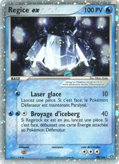 Carte Regice ex de l'extension EX Émeraude, numéro 98/106