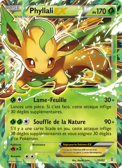 Carte Phyllali-EX de l'extension Générations, numéro 10/83