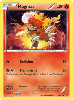 Carte Magmar de l'extension Générations, numéro 16/83