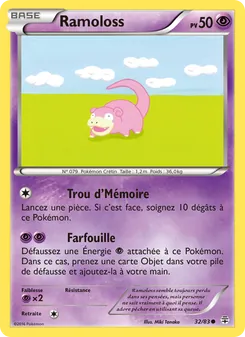 Carte Ramoloss de l'extension Générations, numéro 32/83