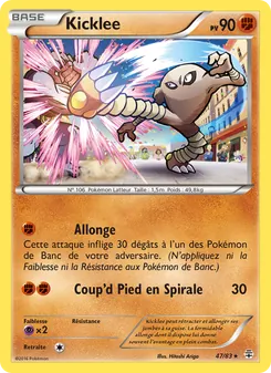 Carte Kicklee de l'extension Générations, numéro 47/83