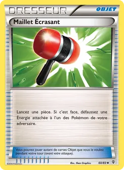 Carte Maillet Écrasant de l'extension Générations, numéro 60/83