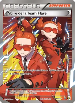Carte Sbire de la Team Flare de l'extension Générations, numéro 73/83