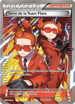 Carte Sbire de la Team Flare de l'extension Générations, numéro 73a/83