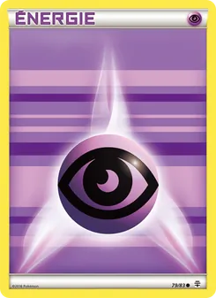 Carte Énergie Psychic de base de l'extension Générations, numéro 79/83