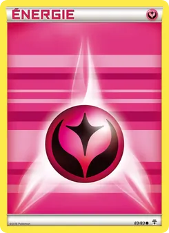 Carte Énergie Fairy de base de l'extension Générations, numéro 83/83