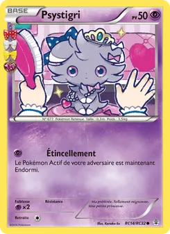 Carte Psystigri de l'extension Générations, numéro RC14/83