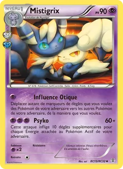 Carte Mistigrix de l'extension Générations, numéro RC15/83