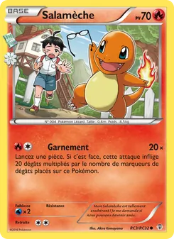 Carte Salamèche de l'extension Générations, numéro RC3/83