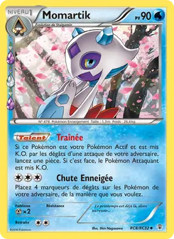 Carte Momartik de l'extension Générations, numéro RC8/83