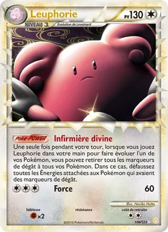 Carte Leuphorie de l'extension HeartGold SoulSilver, numéro 106/123