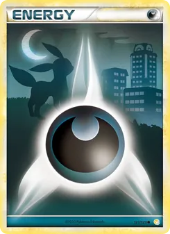 Carte Énergie Obscurité de l'extension HeartGold SoulSilver, numéro 121/123