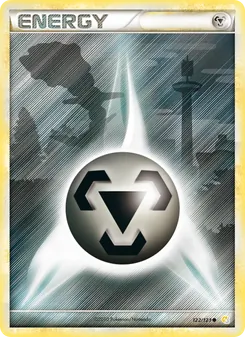 Carte Énergie Métal de l'extension HeartGold SoulSilver, numéro 122/123