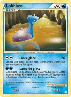 Carte Lokhlass de l'extension HeartGold SoulSilver, numéro 24/123
