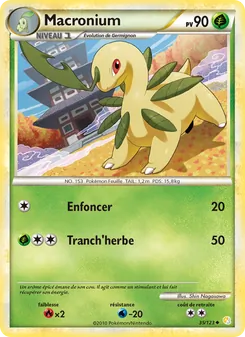 Carte Macronium de l'extension HeartGold SoulSilver, numéro 35/123