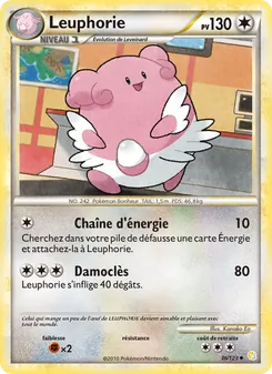 Carte Leuphorie de l'extension HeartGold SoulSilver, numéro 36/123