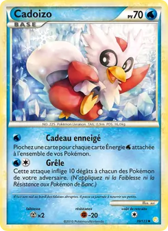 Carte Cadoizo de l'extension HeartGold SoulSilver, numéro 39/123