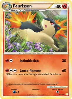 Carte Fleurisson de l'extension HeartGold SoulSilver, numéro 49/123
