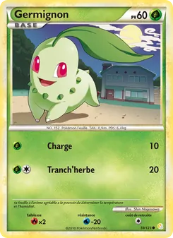 Carte Germignon de l'extension HeartGold SoulSilver, numéro 59/123