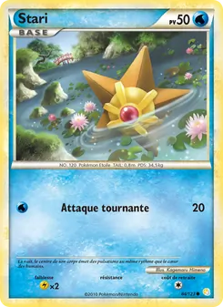 Carte Stari de l'extension HeartGold SoulSilver, numéro 84/123