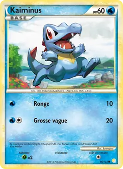 Carte Kaiminus de l'extension HeartGold SoulSilver, numéro 86/123