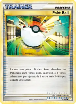 Carte Poké Ball de l'extension HeartGold SoulSilver, numéro 95/123