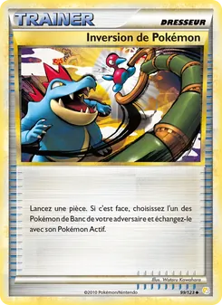Carte Inversion de Pokémon de l'extension HeartGold SoulSilver, numéro 99/123
