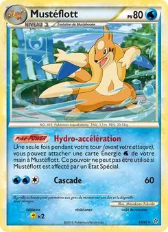 Carte Mustéflott de l'extension Déchaînement, numéro 16/95
