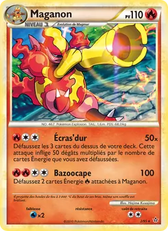 Carte Maganon de l'extension Déchaînement, numéro 2/95