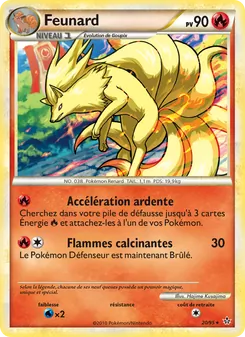 Carte Feunard de l'extension Déchaînement, numéro 20/95