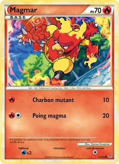 Carte Magmar de l'extension Déchaînement, numéro 52/95