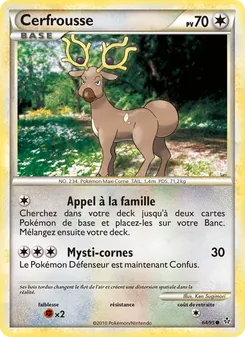 Carte Cerfrousse de l'extension Déchaînement, numéro 64/95