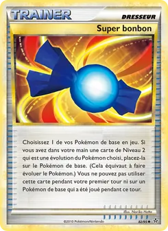 Carte Super bonbon de l'extension Déchaînement, numéro 82/95