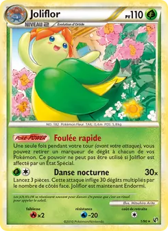 Carte Joliflor de l'extension Indomptable, numéro 1/90