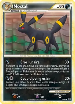 Carte Noctali de l'extension Indomptable, numéro 10/90