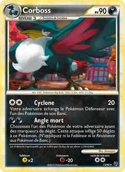 Carte Corboss de l'extension Indomptable, numéro 15/90