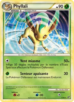 Carte Phyllali de l'extension Indomptable, numéro 17/90
