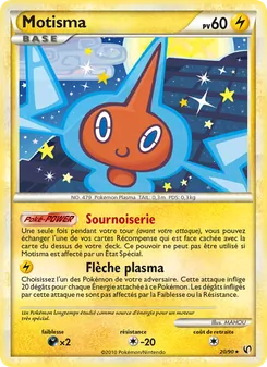 Carte Motisma de l'extension Indomptable, numéro 20/90