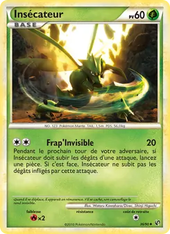 Carte Insecateur de l'extension Indomptable, numéro 36/90
