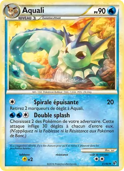 Carte Aquali de l'extension Indomptable, numéro 41/90
