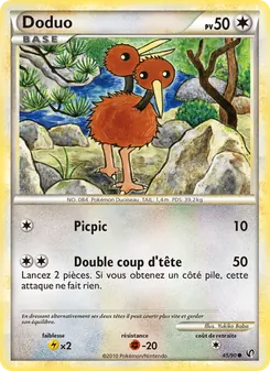 Carte Doduo de l'extension Indomptable, numéro 45/90