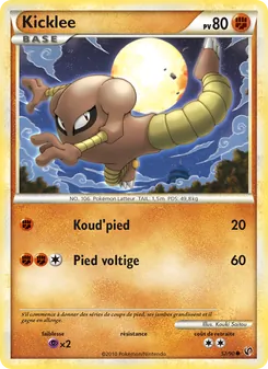 Carte Kicklee de l'extension Indomptable, numéro 52/90